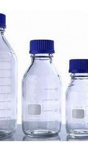Frasco reagente laboratório Frasco reagente laboratório